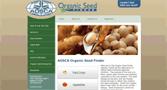Desktop Screenshot of organicseedfinder.com